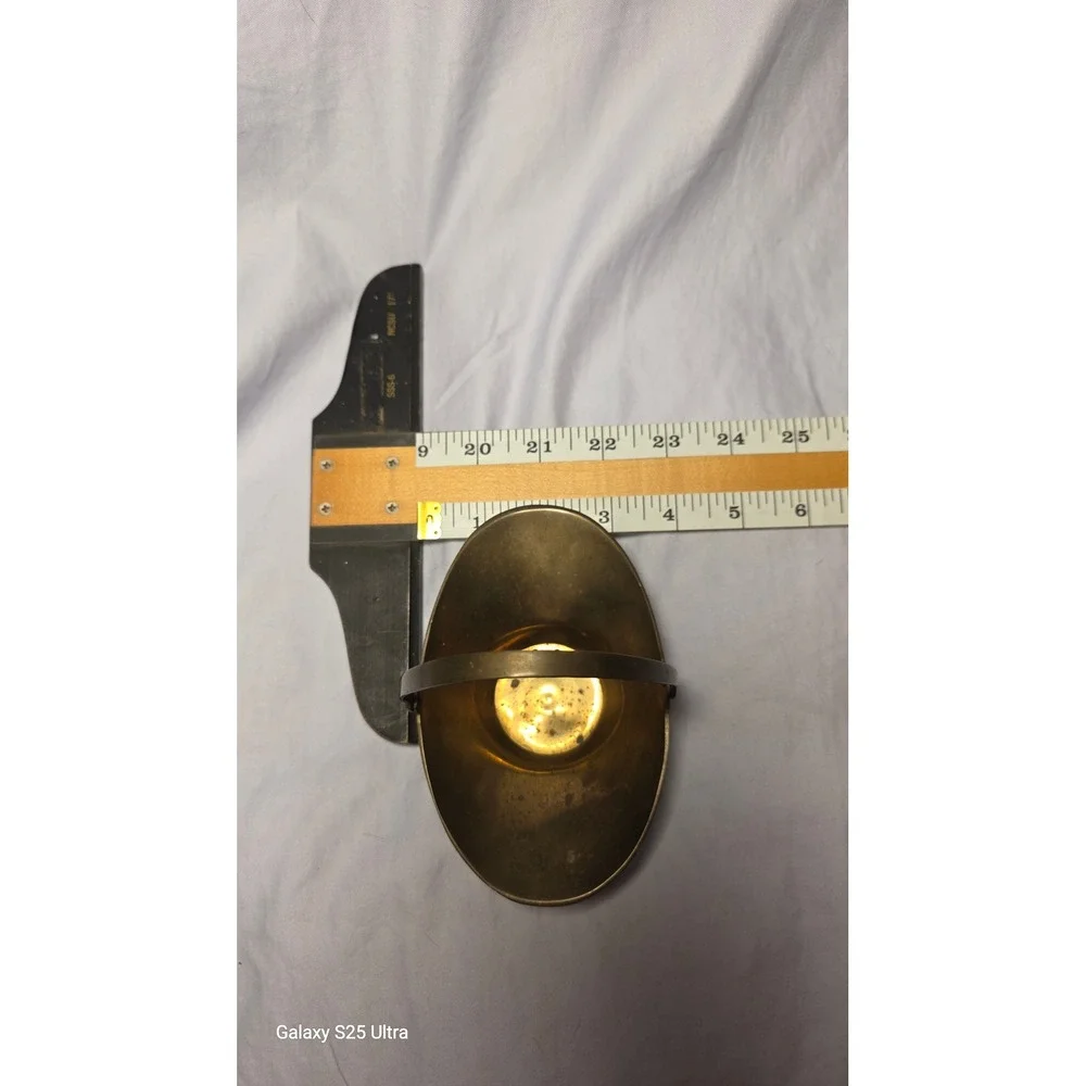 Vintage Brass Exchange Blowing Rock NC Solid Brass Basket Swing Handle India